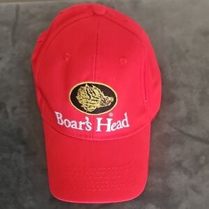 Boar's Head Red Logo Baseball Cap